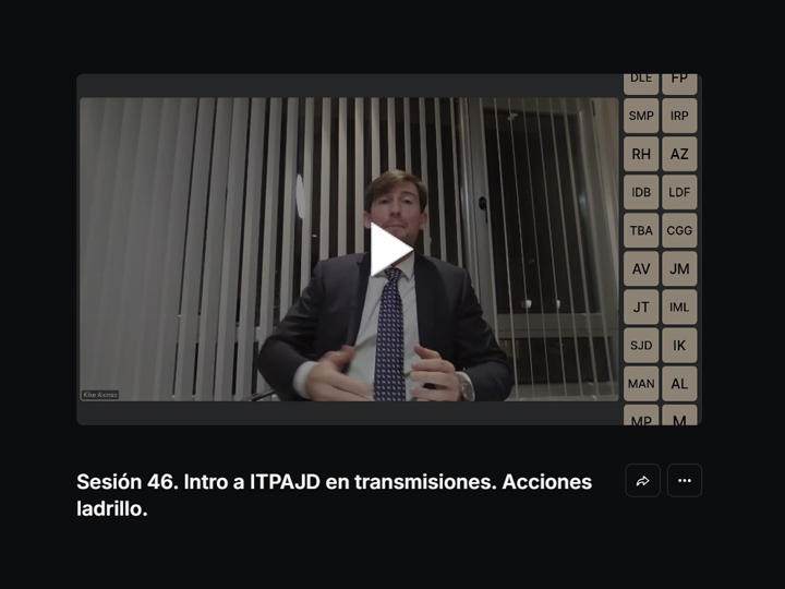 Clase en directo de la comunidad