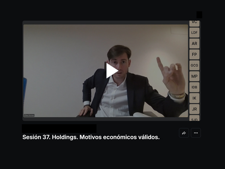 Clase en directo de la comunidad